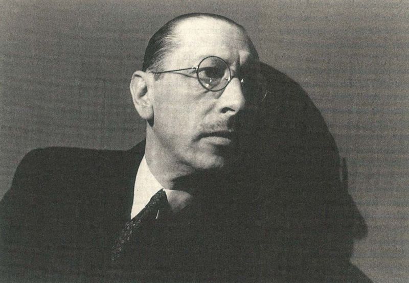 Z nevydaných textů muzikologa Vladimíra Lébla - Igor Stravinskij a Bohuslav Martinů