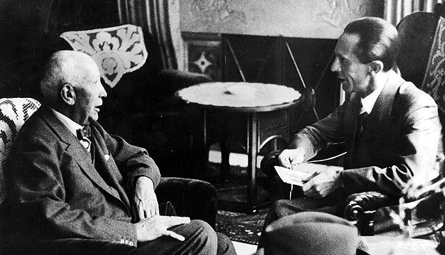 Richard Strauss a Joseph Goebbels