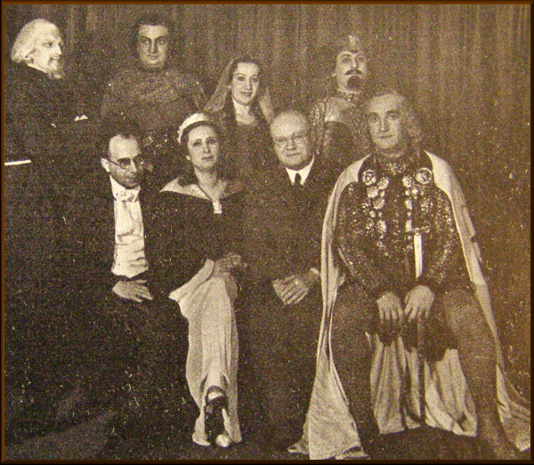 Fotografie z olomouckého uvedení v roce 1938