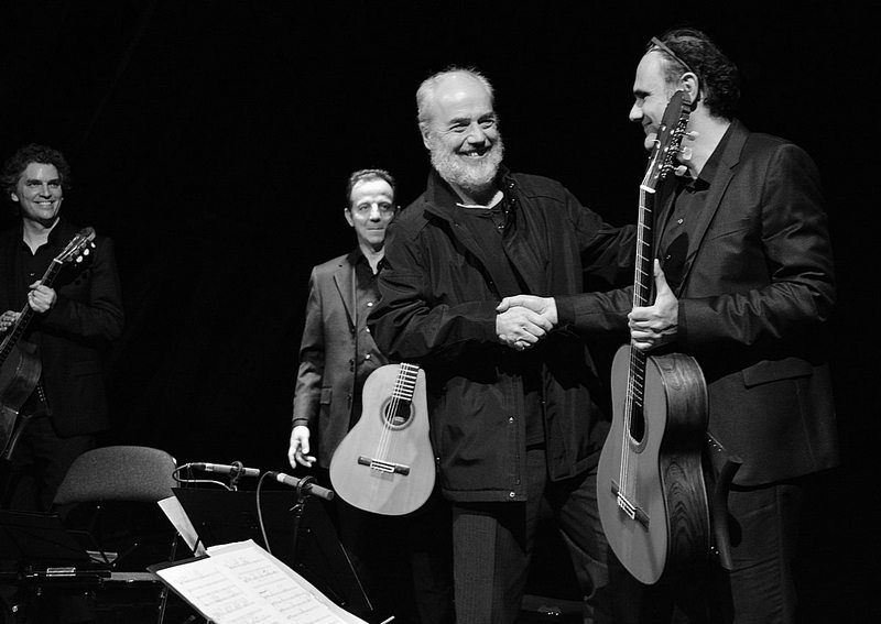 Martin Smolka a Aleph Gitarrenquartett, foto MusicOlomouc