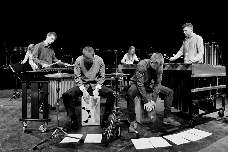 Percussion Ensemble, foto Patrick Marek