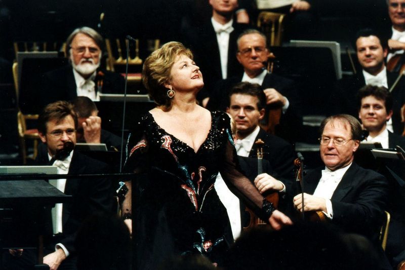 Na galakoncertu u příležitosti 50. znovuotevření Vídeňské opery, 5. listopadu 2005, foto Axel Zeininger