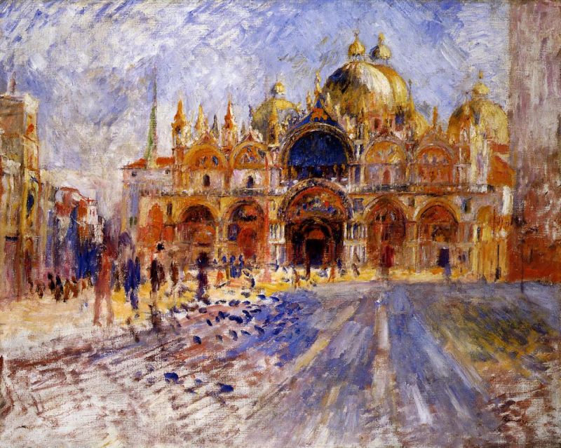 Pierre-Auguste Renoir - Piazza San Marco