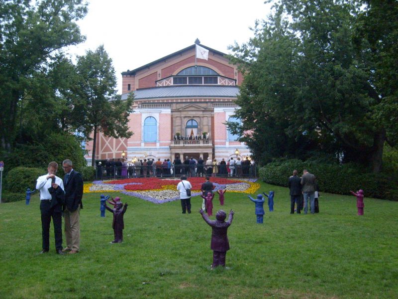 Nejznámnější pohled na Festspielhaus