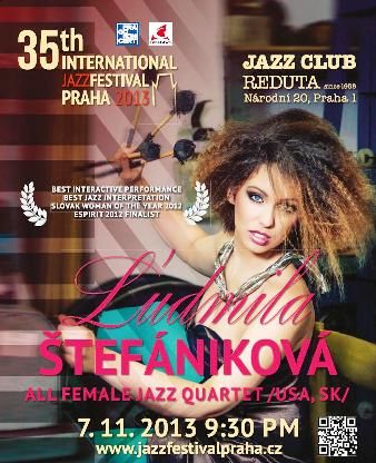 Mezinárodní jazzovy festival míří do zlatého finále - Ludmila Štefániková