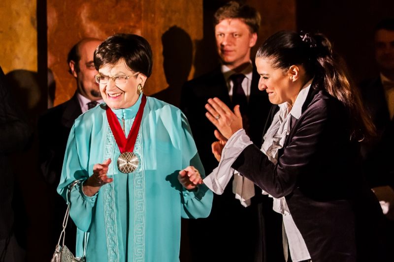 Zuzana Růžičková s Cecilií Bartoli, foto Milan Mošna