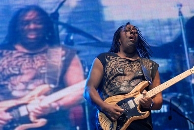Hiram Bullock, Pohoda 2008, foto Matej Kukučka