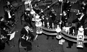 Orchestr Berg hrál před trůnem římských císařů