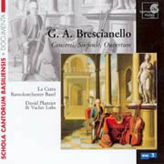 Giuseppe Antonio Brescianello - Concerti, Sinfonie, Ouverture