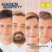 Wolfgang Amadeus Mozart: Smyčcové kvartety KV 499, 589, 590