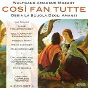 Wolfgang Amadeus Mozart: Cosi fan tutte