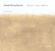 Cikada String Quartet: In Due Tempi