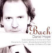 Johann Sebastian Bach - Houslové koncerty a moll a E dur, Koncert pro dvoje housle d moll*, Braniborský koncert č. 5 d moll**