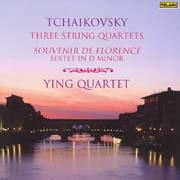 Petr Iljič Čajkovskij - Smyčcový sextet op. 70, Smyčcový kvartet F dur op. 22, Smyčcový kvartet D dur op. 11, Smyčcový kvartet es moll op. 30