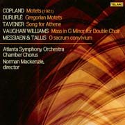 Atlanta Symphony Orchestra Chamber Chorus - Copland, Duruflé, Tavener, Williams, Messiaen, Tallis