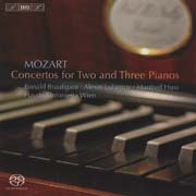 Wolfgang Amadeus Mozart - Koncert Es dur pro dva klavíry a orchestr K 365 (316a), Koncert F dur pro tři klavíry a orchestr K 242