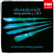 Dmitrij Šostakovič - Smyčcové kvartety č. 3, 7 a 8