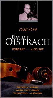 David F. Oistrach - Porträt - 4 CD-Set