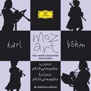 Wolfgang Amadeus Mozart - Koncerty pro dechové nástroje, Serenády, Divertimenta