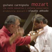 Wolfgang Amadeus Mozart: Houslové koncerty 1 - 5, Sinfonia concertante Es dur K. 364 (320d)
