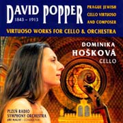 David Popper: Fantazie na maloruské písně op. 42, Skotská fantazie op. 71, Španělské tance op. 54, Koncertní polonéza op. 14