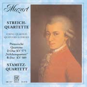 Wolfgang Amadeus Mozart - Smyčcové kvartety č. 21 D dur K575 a č. 22 B dur K 589 („Pruské“)