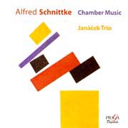 Alfred Šnitke - Chamber Music (Klavírní trio, A Paganini pro housle sólo, Madrigal in memoriam Oleg Kagan pro violoncello sólo, Sonáta pro klavír č. 1)