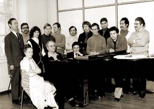 Messiaenova třída v roce 1971 se stojící Ivanou Loudovou
