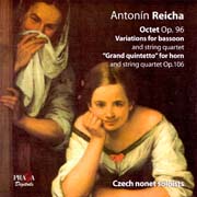 Antonín Rejcha - Oktet op. 96, Variace pro fagot a smyčcové kvarteto, „Grand Quintetto“ pro lesní roh a smyčcový kvartet