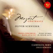 Wolfgang Amadeus Mozart - Klavírní koncerty č. 12 A dur KV 414, č. 13 C dur KV 415, č. 26 D dur KV 537, Fantazie d moll KV 397, Sonáta a moll KV 310, Rondo a moll KV 511, Fantazie c moll KV 475, Sonáta c moll KV 457, Adagio h moll KV 540