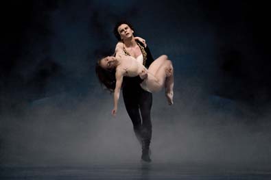 Labutí jezero: Jiří Kodym a Zuzana Susová, foto Pavel Hejný/ND Praha