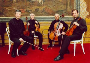 Kocianovo kvarteto (Pavel Hůla, Miloš Černý, Václav Bernášek, Zbyněk Paďourek)