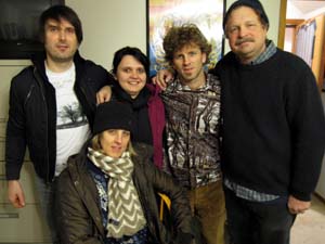 Matt Clohesy, Ingrid Jensen, Beata Hlavenková, Jon Wikan, Rich Perry, foto archiv