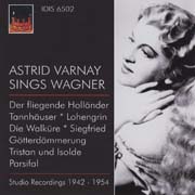 Astrid Varnay: Astrid Varnay zpívá Wagnera