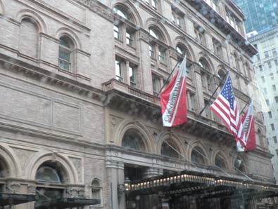 Carnegie Hall objektivem Jakuba Fišera