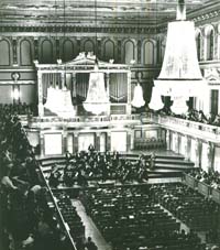 KPF ve Zlatém sále vídeňského Musikvereinu (1987), foto M. Mikulecký