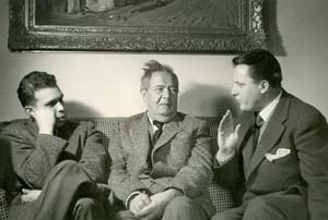 Ivan Medek, Václav Talich a Josef Vlach, konec 50. let