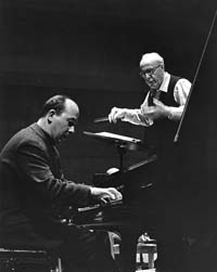 Ivan Moravec a Georg Szell (1964), foto Hastings-Willinger & Associates