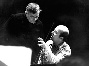 Ivan Moravec a Josef Vlach, foto I. Procházka