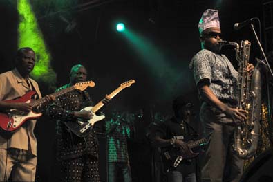 Seun Kuti, foto Yvetta Stránská