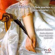 Wolfgang Amadeus Mozart - Flétnové kvartety D dur KV 285, G dur KV 285a, C dur KV App. 171/285b, A dur KV 298, Flétnový koncert G dur KV 313 (285c)