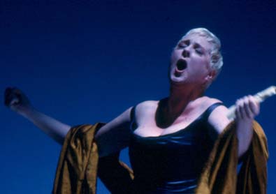 Lauren Flanigan jako Lady Macbeth, foto soukromý archiv L. Flanigan