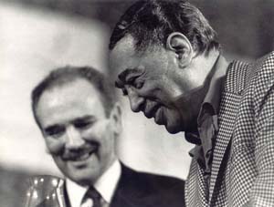 S Dukem Ellingtonem v roce 1969, foto archiv L. Dorůžky