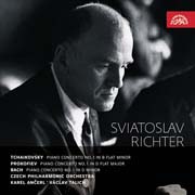 Sviatoslav Richter - Čajkovskij: Klavírní koncert č. 1 b moll, Prokofjev: Klavírní koncert Des dur, Bach: Klavírní koncert d moll