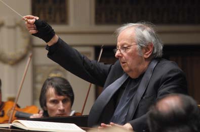 Česká filharmonie s André Previnem, foto Pražské jaro/Zdeněk Chrapek