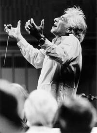 Z textů Ivana Medka - Leonard Bernstein, foto archiv