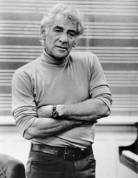 Z textů Ivana Medka - Leonard Bernstein, foto archiv