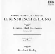 Albert Christoph Dies, Johann Mattheson - Biographische Nachrichten von Joseph Haydn, Georg Friedrich Händels Lebensbeschreibung