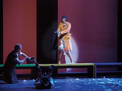 Vídeň - Kurt Weill: Mahagonny Songspiel, Sedm smrtelných hříchů , foto Alvaro Yanez