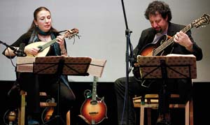 Mike Marshall & Caterina Lichtenberg - setkání mandolínových světů, foto Naděžda Murmaková
